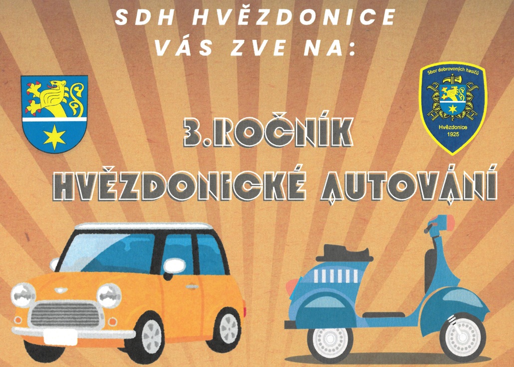 SDH Hvězdonice zve na "3. ročník HVĚZDONICKÉ AUTOVÁNÍ"