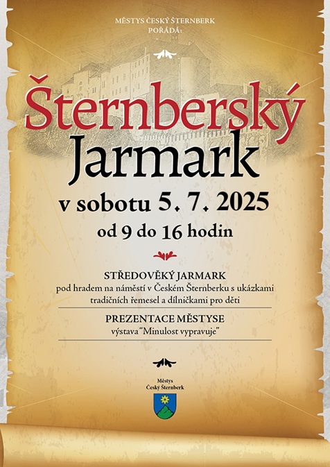 Městys Český Šternberk zve na Šternberský Jarmark